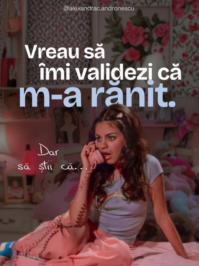 Copertă carusel Instagram pentru psihoterapeut, temă despre validare emoțională, Mist Atelier